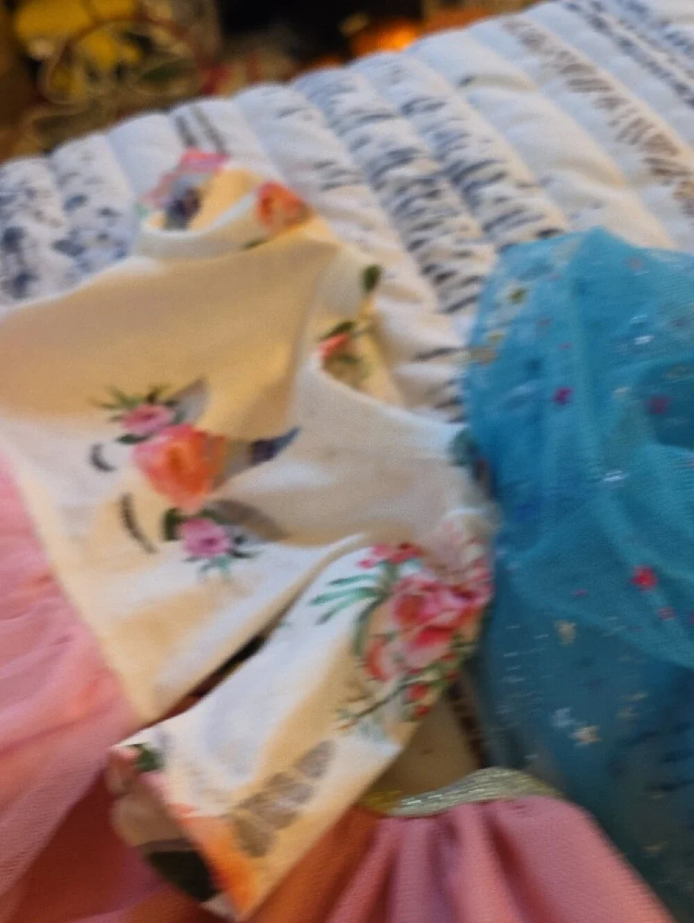 Assorted Doll Clothes Bundle - Tropical & Bright Pieces